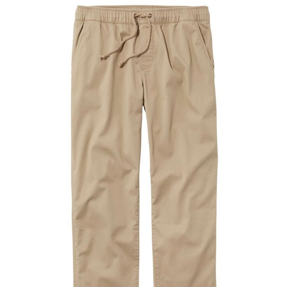 LL Bean Men’s Comfort Fit Straight Leg Dock Pants 👖 NWT | Size L | 34” Inseam